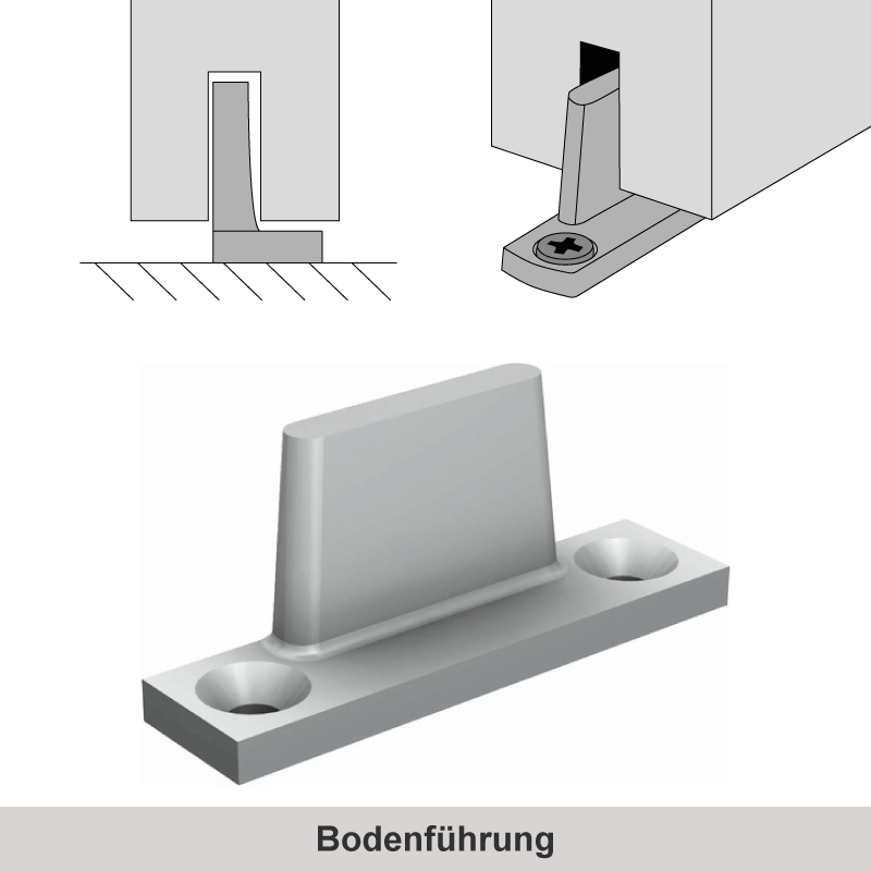 Elegance 03 Schiebetür inkl. Softclose & Türdämpfer Landhaustür RAL 9010