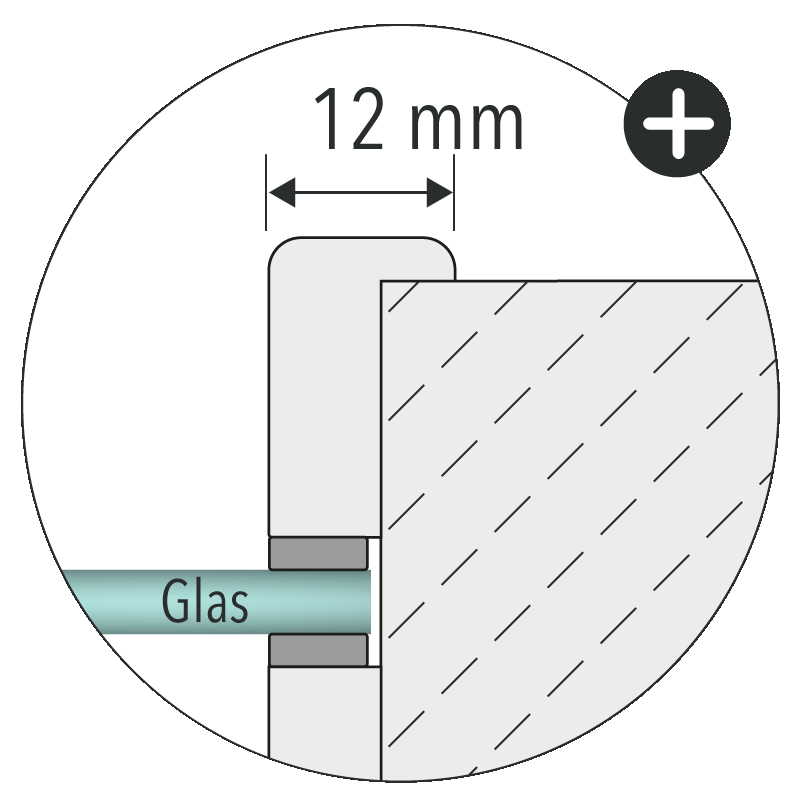 Cala 03-Q Landhaustür / Stiltür mit Zarge RAL 9010 CPL Weißlack