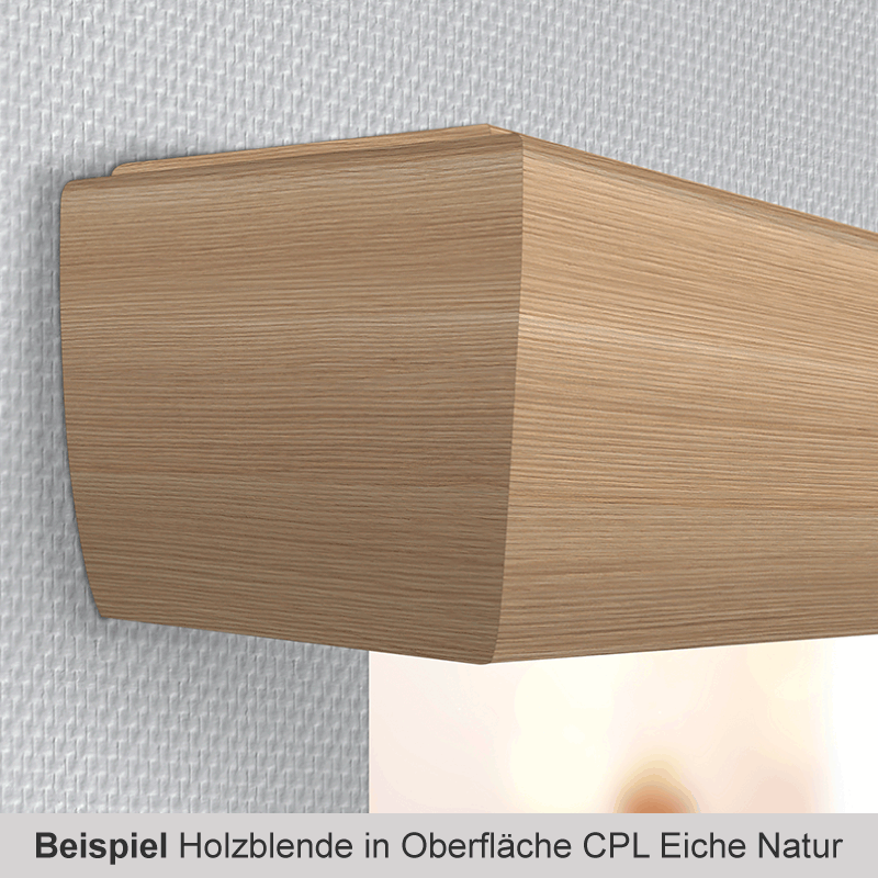 Pinie Schiebetür - fühlbare CPL  Oberfläche - Maserung Quer