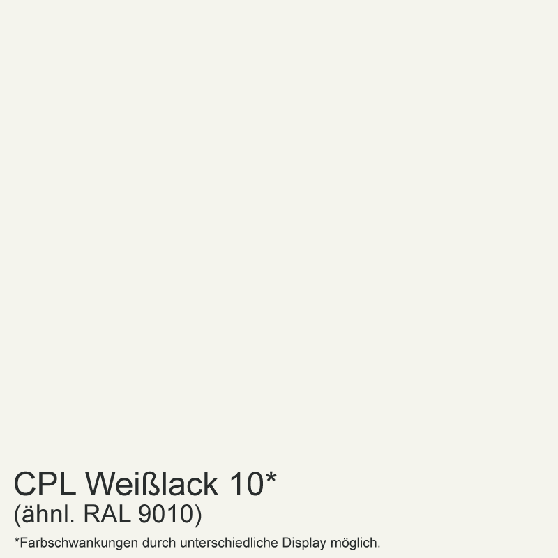 Weißlack 10 - Light 3-M - Holzglastür CPL RAL 9010