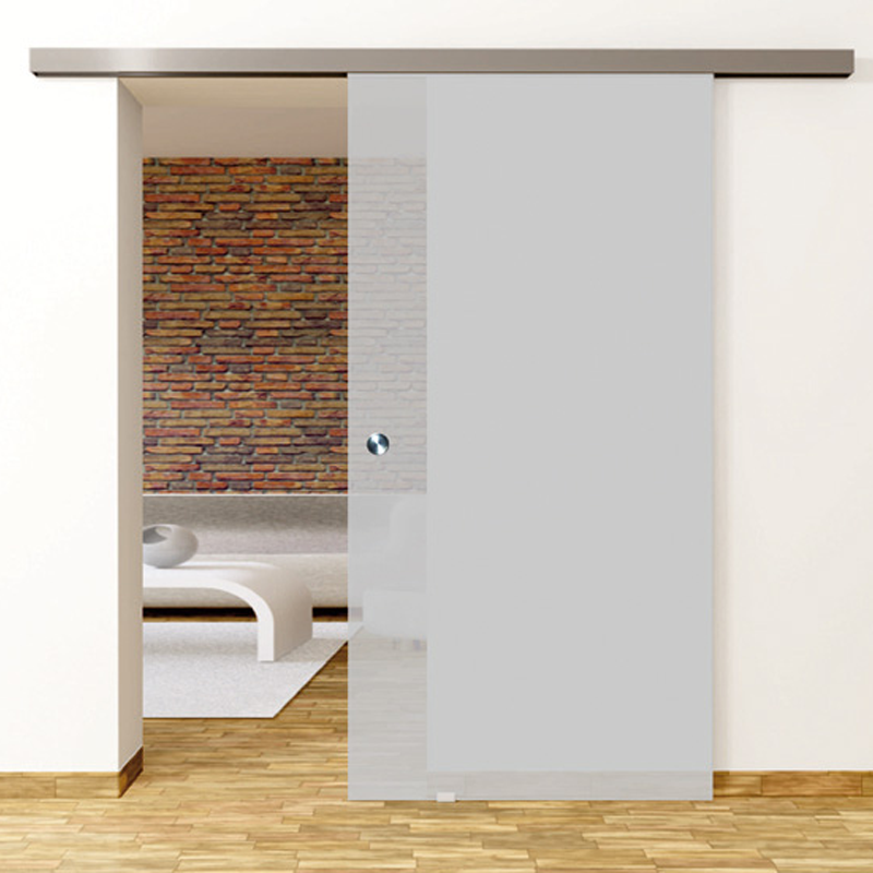 Satinato - Glasschiebetür - Set Komplett mit Softclose & Griff - Erkelenz Glas GmbH