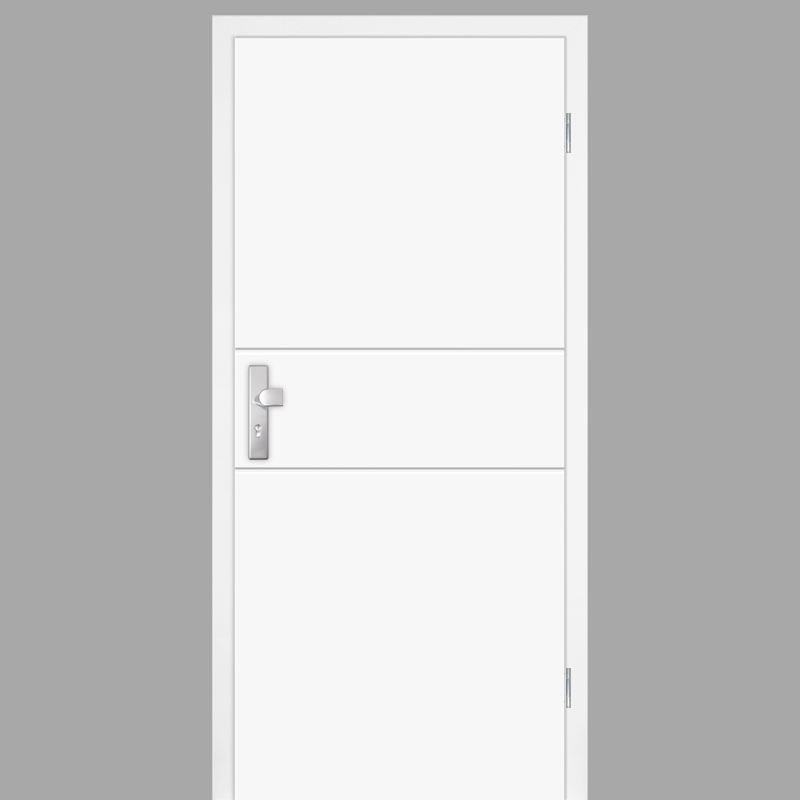 Mala 11 Wohnungstüren / Schallschutztüren mit Zarge CPL RAL 9003