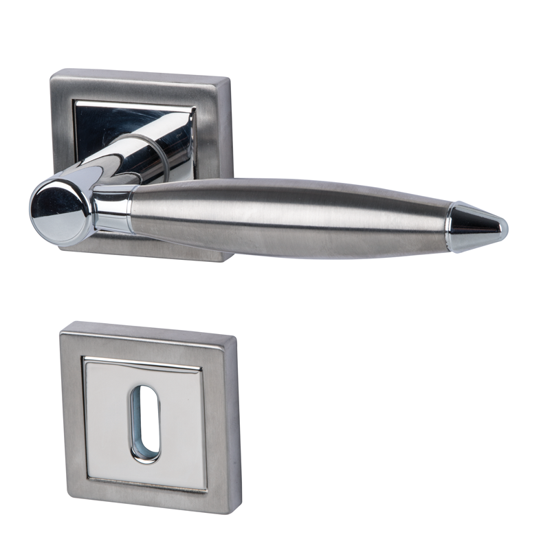 Lignes - R Square - Türdrücker / Rosettengarnitur - Südmetall GmbH