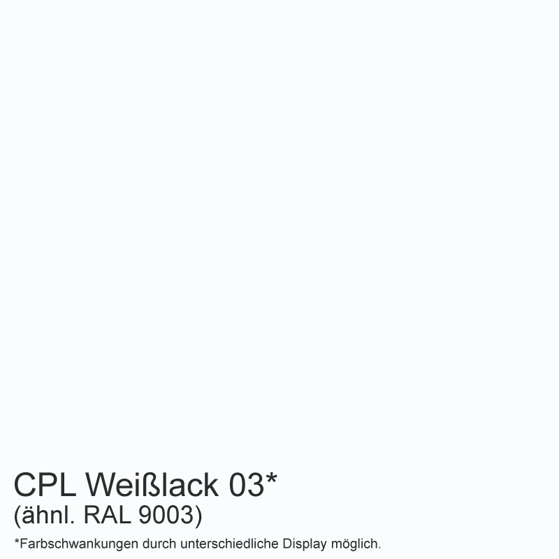 Weihnachtsangebot | Polarweiss 03 Türzarge / Zarge - CPL RAL 9003 RK 60 gerade