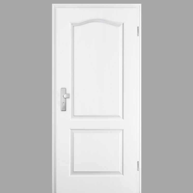 Elegance 02-B Wohnungstüren / Schallschutztüren mit Zarge CPL RAL 9010