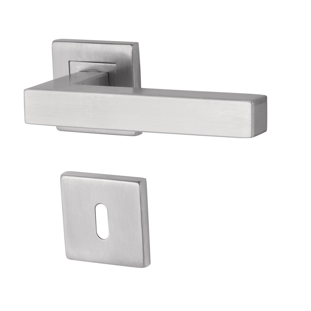 Monaco Square II - R - Türdrücker / Rosettengarnitur - Südmetall GmbH