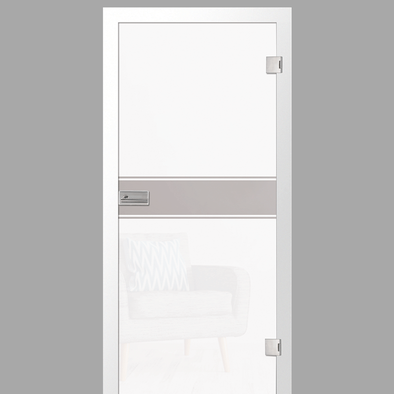 Alba Motiv klar - Ganzglastüren / Glastüren mit Zarge Komplettset - Erkelenz Glas GmbH