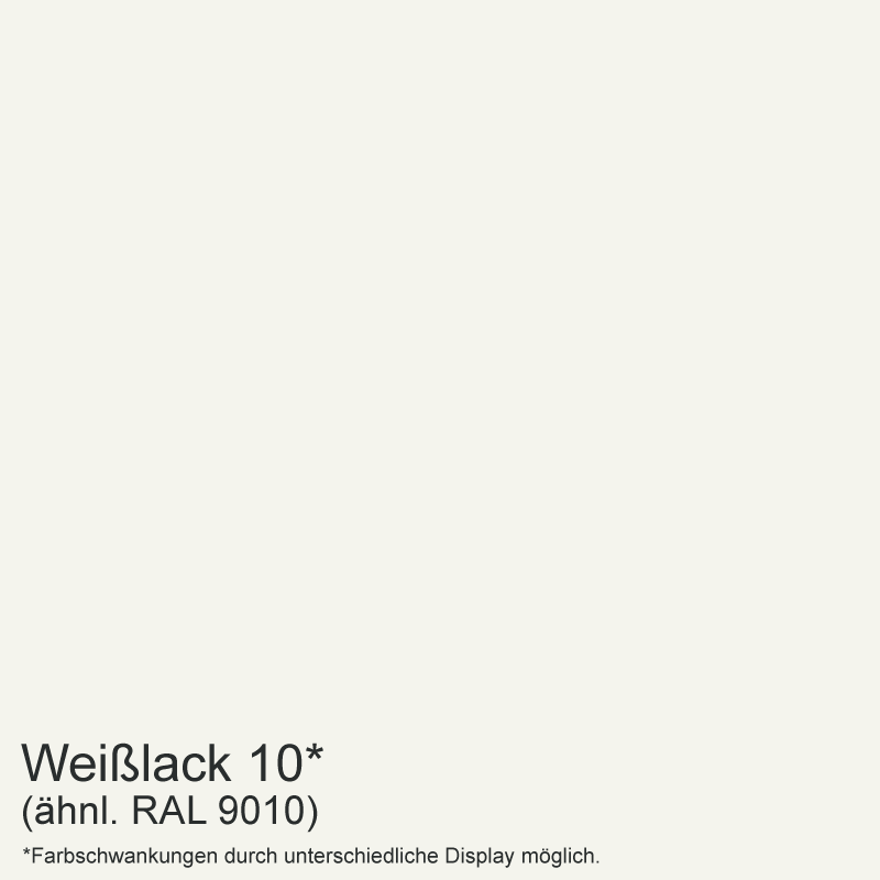 Mala 06 Doppeltüren / Doppelflügeltür Weiß CPL RAL 9010 mit Zarge