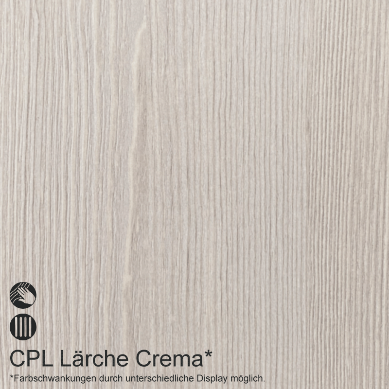 Lärche Crema Doppeltüren / Doppelflügeltür mit Zarge CPL Maserung Aufrecht