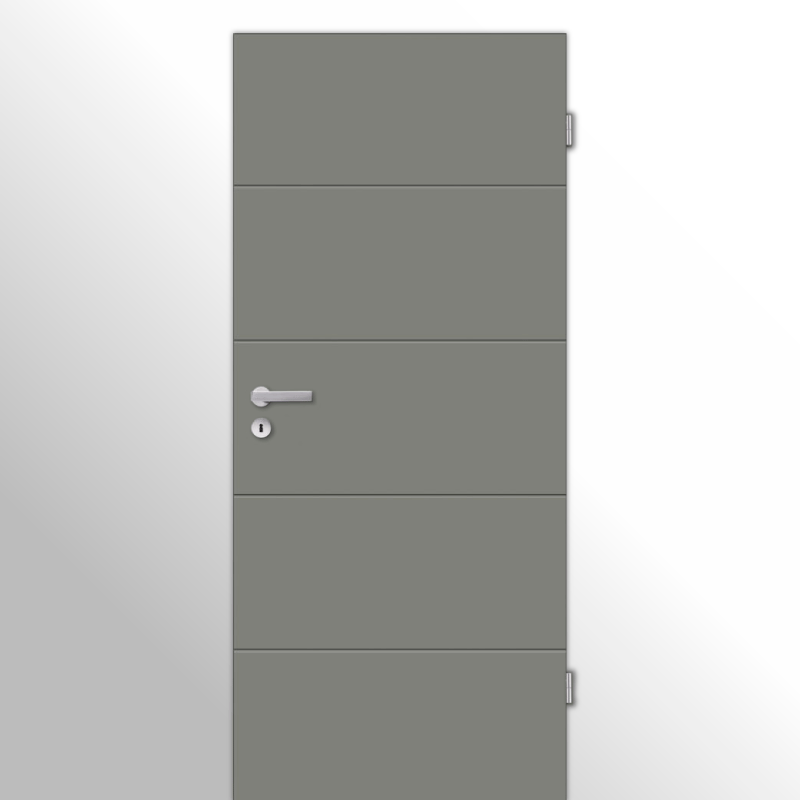Mala 10 Zimmertür / Innentür RAL 7073 Lavagrau - Designtür