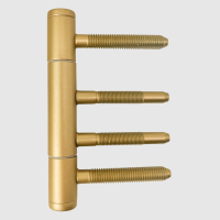 3-teiliges Türband Gold matt für Zimmertüren 3-teiliges Türband Gold matt für Zimmertüren