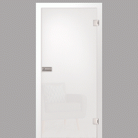 Satinato - satinierte Ganzglastüren / Glastüren mit Zarge Komplettset - Erkelenz Glas GmbH Satinato - satinierte Ganzglastüren / Glastüren mit Zarge Komplettset - Erkelenz Glas GmbH