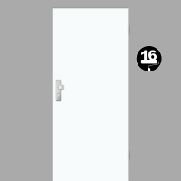 Verkehrsweiß 16 Wohnungstüren / Schallschutztüren CPL RAL 9016 Verkehrsweiß 16 Wohnungstüren / Schallschutztüren CPL RAL 9016