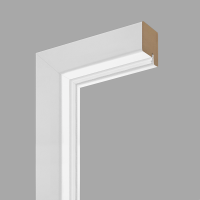 Weißlack Blendrahmen / Aufschraubzarge Weißlack Blendrahmen / Aufschraubzarge