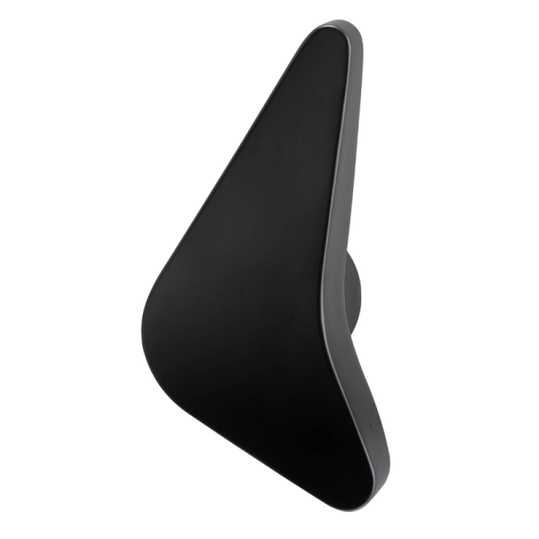 Boomerang - Schwarz matt - Türdrücker / Rosettengarnitur - Frascio