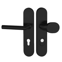 ZT-EN2 Drücker/Drücker - Classic Black - Schutzbeschlag - Hermat ZT-EN2 Drücker/Drücker - Classic Black - Schutzbeschlag - Hermat