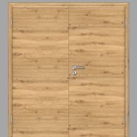 Asteiche Doppeltüren / Doppelflügeltür mit Zarge CPL Maserung Quer Asteiche Doppeltüren / Doppelflügeltür mit Zarge CPL Maserung Quer