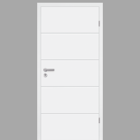 Mala 05 Zimmertür / Innentür RAL 9010 mit Zarge CPL Weißlack - Desgintür Mala 05 Zimmertür / Innentür RAL 9010 mit Zarge CPL Weißlack - Desgintür