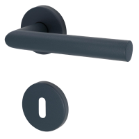 Ronny II-R - Anthrazit Struktur - Türklinke / Rosettengarnitur - Südmetall Ronny II-R - Anthrazit Struktur - Türklinke / Rosettengarnitur - Südmetall