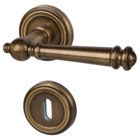 Mount Everest - R Brüniert - Türdrücker / Rosettengarnitur - Südmetall Mount Everest - R Brüniert - Türdrücker / Rosettengarnitur - Südmetall