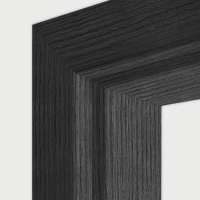 Eiche Anthrazit Türzarge / Zarge für Wohnungstür CPL RK 60 gerade Eiche Anthrazit Türzarge / Zarge für Wohnungstür CPL RK 60 gerade