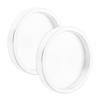 Griffmuscheln Palermo| Edelstahl Weiss matt Griffmuscheln Palermo| Edelstahl Weiss matt