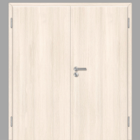 Pinie Doppeltüren / Doppelflügeltür mit Zarge CPL Maserung Aufrecht Pinie Doppeltüren / Doppelflügeltür mit Zarge CPL Maserung Aufrecht