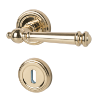 Mount Everest - R - Messing poliert - Türdrücker / Rosettengarnitur - Südmetall GmbH Mount Everest - R - Messing poliert - Türdrücker / Rosettengarnitur - Südmetall GmbH