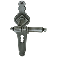 Seekirchen II - LS - Schmiedeeisen - Türdrücker / Langschildgarnitur - Südmetall Seekirchen II - LS - Schmiedeeisen - Türdrücker / Langschildgarnitur - Südmetall