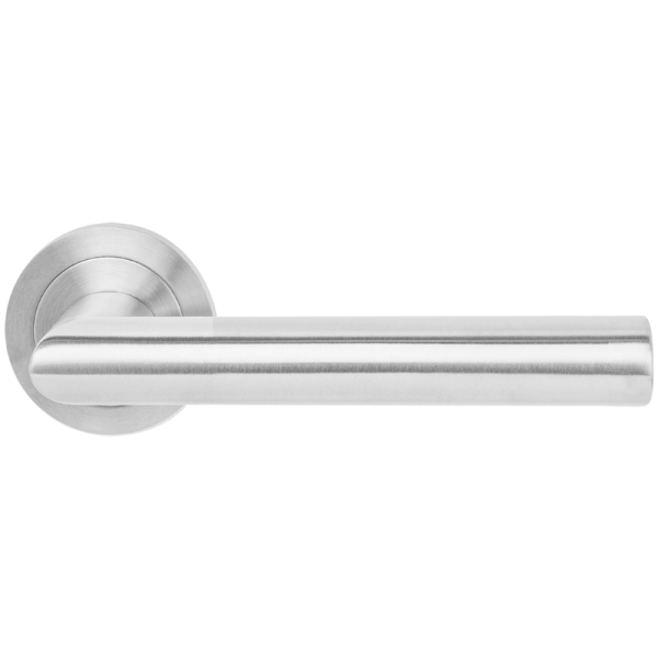 Trento - Edelstahl matt - Türdrücker / Rosettengarnitur - Griffwelt