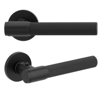 Vaya 136 Aris rund - smart2lock - Graphitschwarz - Türdrücker / Rosettengarnitur - Griffwerk Vaya 136 Aris rund - smart2lock - Graphitschwarz - Türdrücker / Rosettengarnitur - Griffwerk