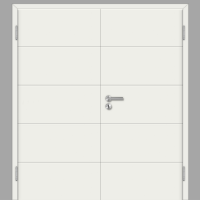 Mala 05 Doppeltüren / Doppelflügeltür Weiß CPL RAL 9010 mit Zarge Mala 05 Doppeltüren / Doppelflügeltür Weiß CPL RAL 9010 mit Zarge