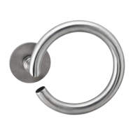 Eder - Edelstahl satiniert - Türdrücker / Rosettengarnitur - Frascio Eder - Edelstahl satiniert - Türdrücker / Rosettengarnitur - Frascio