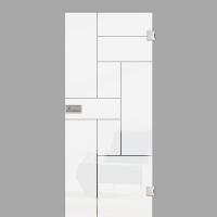 quadratus Motiv klar - Ganzglastür / Glastür - Erkelenz quadratus Motiv klar - Ganzglastür / Glastür - Erkelenz