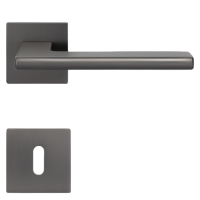 Lecce Square - Umbragrau - Türdrücker / Rosettengarnitur - Griffwelt Lecce Square - Umbragrau - Türdrücker / Rosettengarnitur - Griffwelt