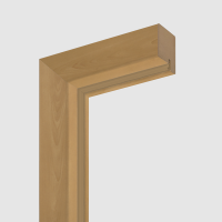 Buche Blendrahmen / Aufschraubzarge für Wohnungstür CPL Rundkante - tuerenmarkt24 Buche Blendrahmen / Aufschraubzarge für Wohnungstür CPL Rundkante - tuerenmarkt24