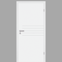 Mala 06 Zimmertür / Innentür RAL 9010 CPL Weißlack - Designtür Mala 06 Zimmertür / Innentür RAL 9010 CPL Weißlack - Designtür