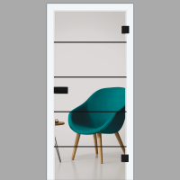 Prime - Schwarze Glastür mit Zarge Komplettset - Erkelenz | BLACK|LINIE Prime - Schwarze Glastür mit Zarge Komplettset - Erkelenz | BLACK|LINIE