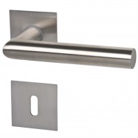 Ronny II Square - R - Türdrücker / Rosettengarnitur - Südmetall Ronny II Square - R - Türdrücker / Rosettengarnitur - Südmetall