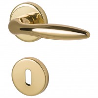 Arena - R - Messing - Türdrücker / Rosettengarnitur - Südmetall Arena - R - Messing - Türdrücker / Rosettengarnitur - Südmetall