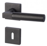 Alaska Square - R Schwarzstahl -Türdrücker / Rosettengarnitur - Südmetall GmbH Alaska Square - R Schwarzstahl -Türdrücker / Rosettengarnitur - Südmetall GmbH