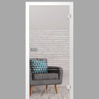 morse Motiv matt - Ganzglastüren / Glastüren mit Zarge Komplettset - Erkelenz morse Motiv matt - Ganzglastüren / Glastüren mit Zarge Komplettset - Erkelenz