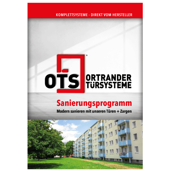 Sanierungsprogramm Ortrander Türsysteme GmbH
