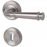 Montana - R - Edelstahl - Türdrücker / Rosettengarnitur - Südmetall Montana - R - Edelstahl - Türdrücker / Rosettengarnitur - Südmetall