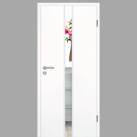 Polarweiss 03 - Light 1-M - Holzglastür CPL RAL 9003 Polarweiss 03 - Light 1-M - Holzglastür CPL RAL 9003