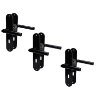 Conte-LS - Edelstahl Schwarz - Renovierungsgarnitur - Südmetal | 3er-Set Conte-LS - Edelstahl Schwarz - Renovierungsgarnitur - Südmetal | 3er-Set