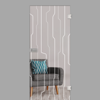 curves Motiv matt - Ganzglastür / Glastür - Erkelenz curves Motiv matt - Ganzglastür / Glastür - Erkelenz