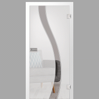 ER 45 Rillenschliff Motiv klar - Ganzglastür / Glastür - Erkelenz Glas GmbH ER 45 Rillenschliff Motiv klar - Ganzglastür / Glastür - Erkelenz Glas GmbH