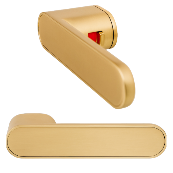 Minimo R - Gold matt - Türdrücker - Griffwelt