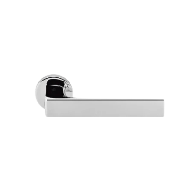 ROBOCINQUE - Chrom - Türdrücker / Rosettengarnitur - Zero Evolution - Colombo Design